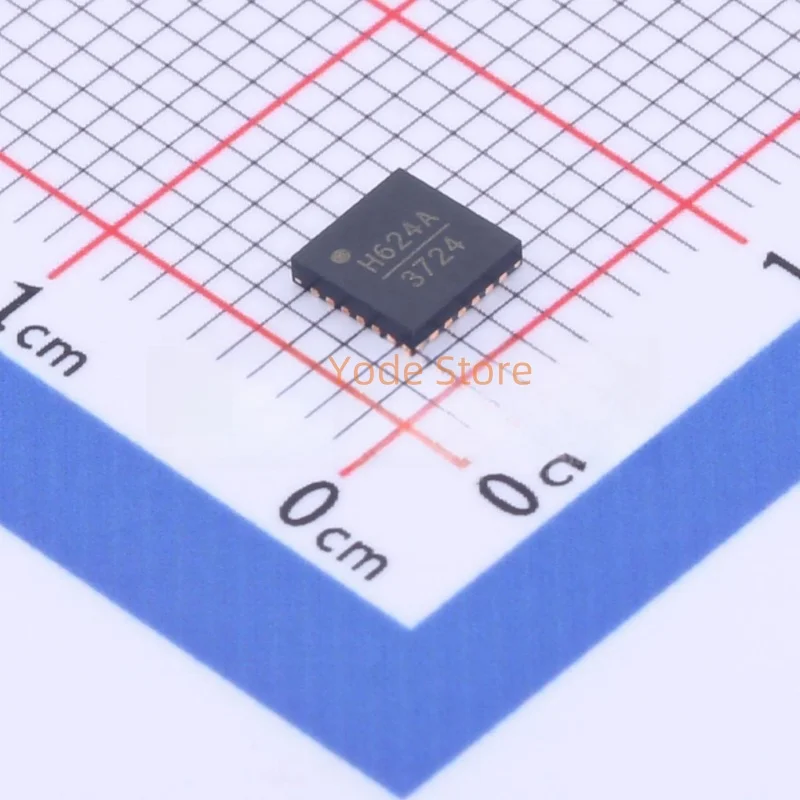 0,1–6,0 GHz HMC624A 0,5 dB LSB 6 Bit GaAs Digitaldämpfer