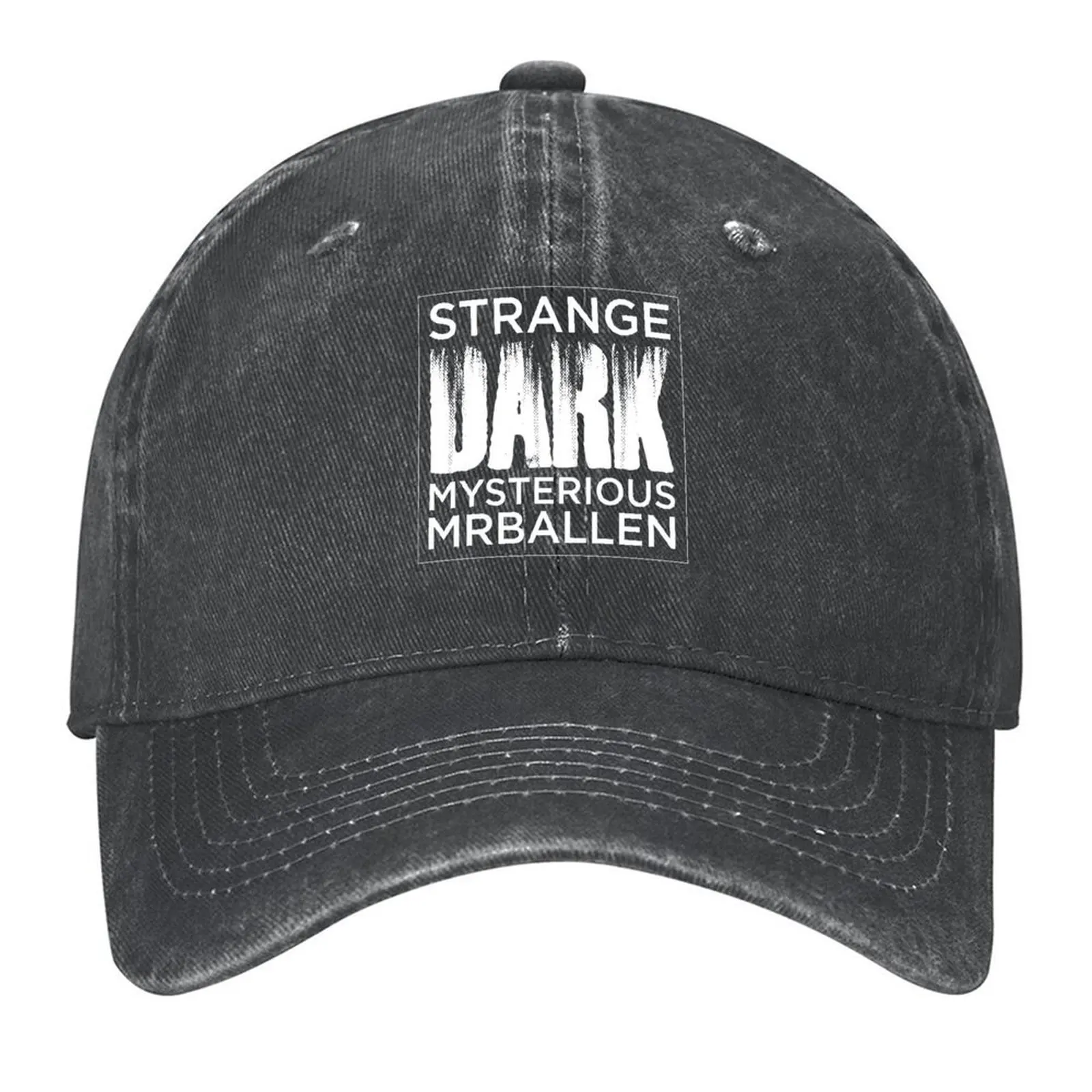 

Strange Dark Mysterious Mrballen Baseball Cap |-F-| designer cap Sunhat Horse Hat Caps Male Women's