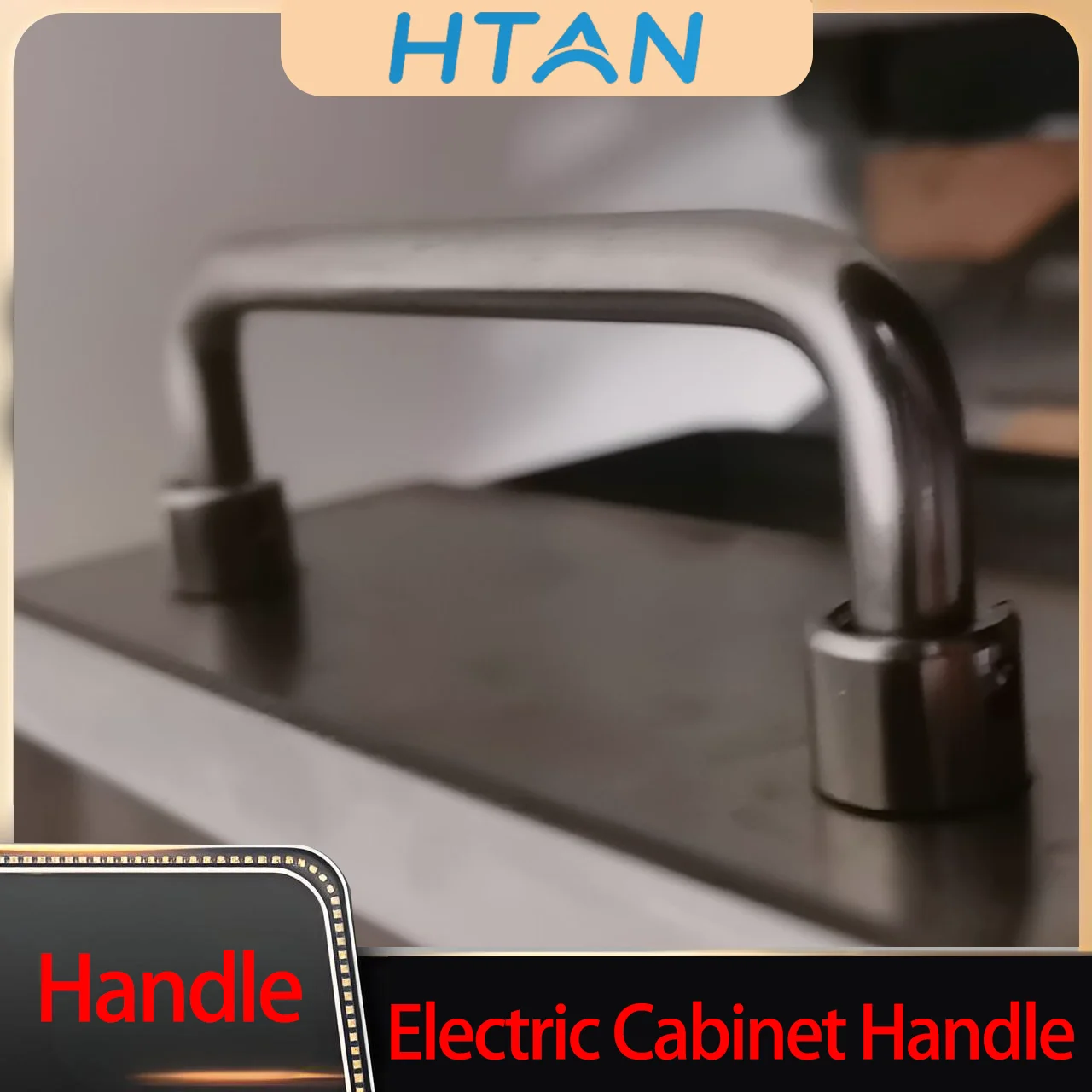 

2pcs Stainless Steel Door Handle Set Industrial Strength Folding Toolbox Movable Electrical Equipment Handle
