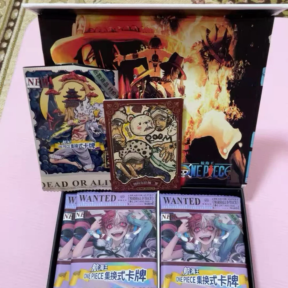 

Оптовая продажа One Piece Cards Booster Box Аниме Нами Луффи Ssr TSr Редкая коллекция карточек Коллекционная боевая коробка Детская подарочная игра Игрушка