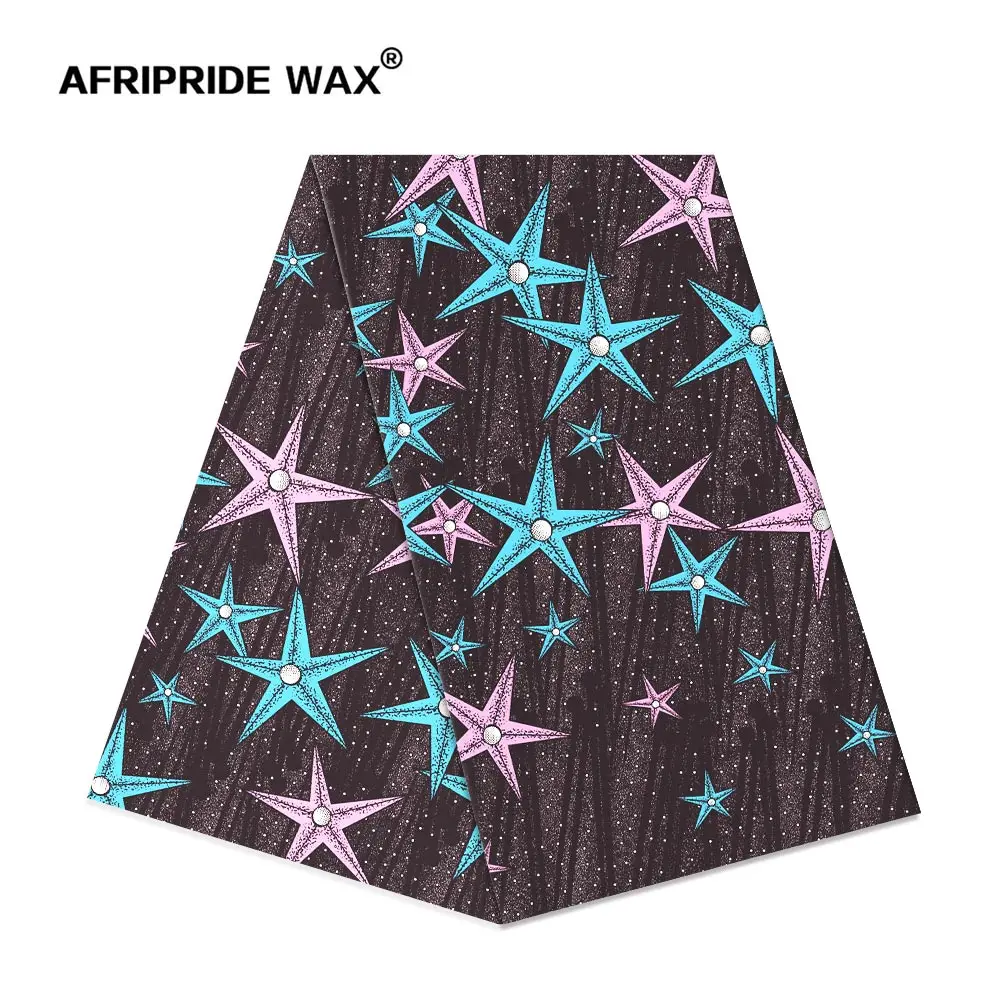 African Fashion Print Fabrics Ankara Traditional Wax Women's Clothing Fabric Home Handmade DIY Sewing 321