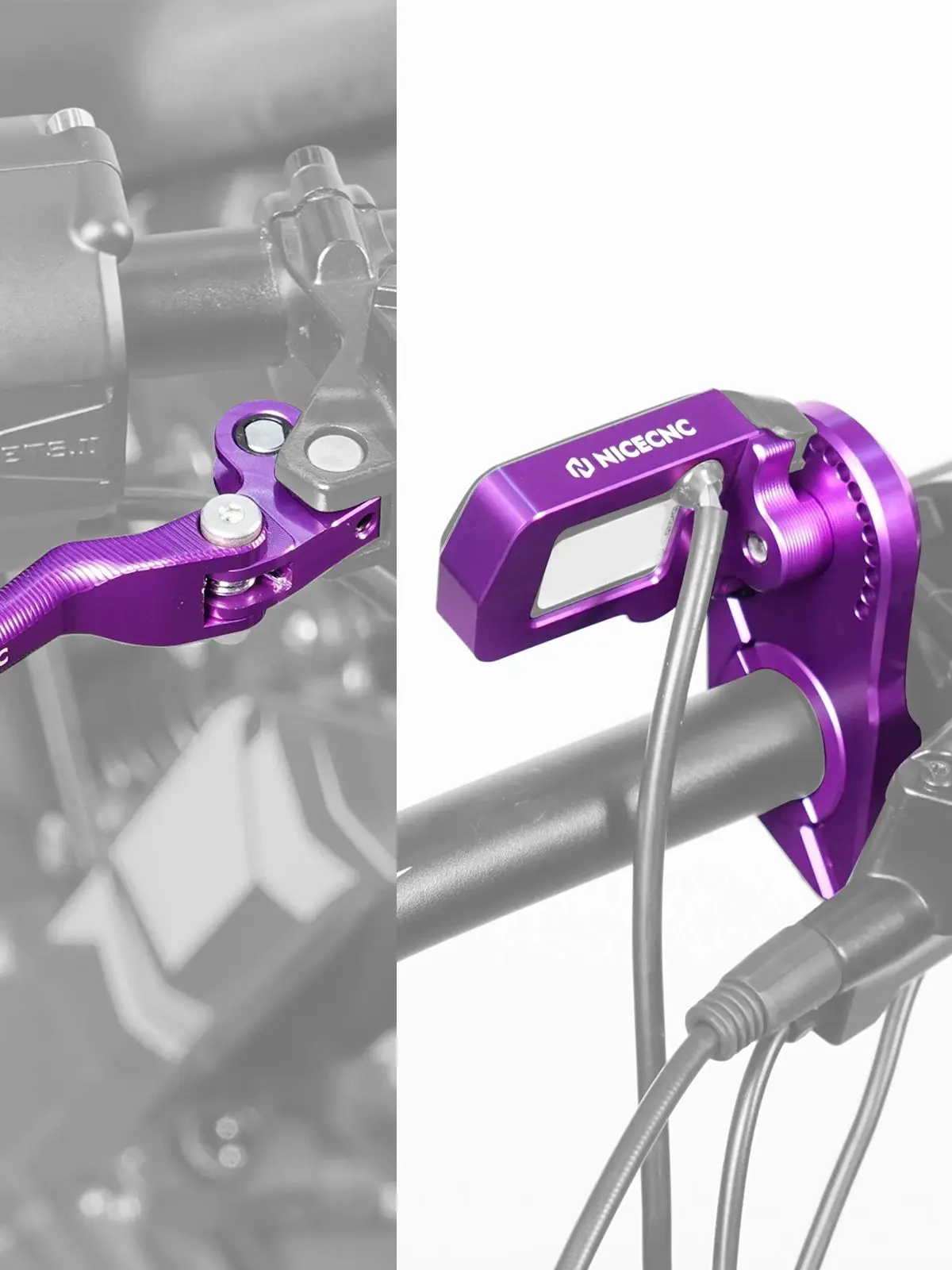 AliExpress NICECNC For Surron light bee X S L1E Segway X160 X260 Digital Display Relocation Bracket & Front Rear Brake Levers Electric Bike