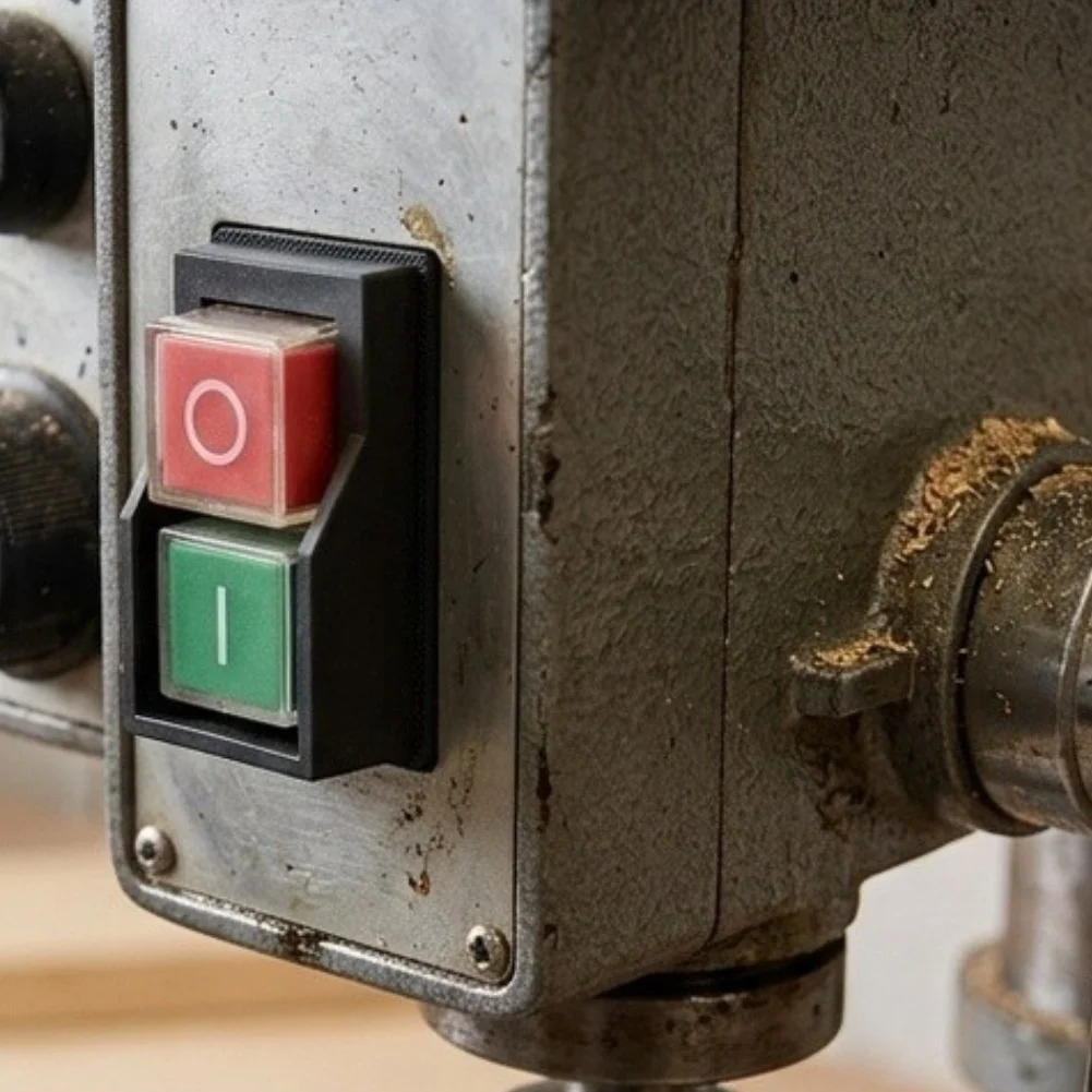 IP55 Rated 53 mm Electromagnetic Switch for Industrial Power Tools Compact Design Easy Installation Standard Terminals