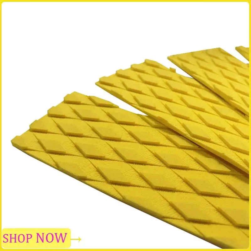 

Especial 4Pcs/Lot Surfing Front Traction Pad-SUP Surfboard Deck Grip Mat Replacement With Adhesive