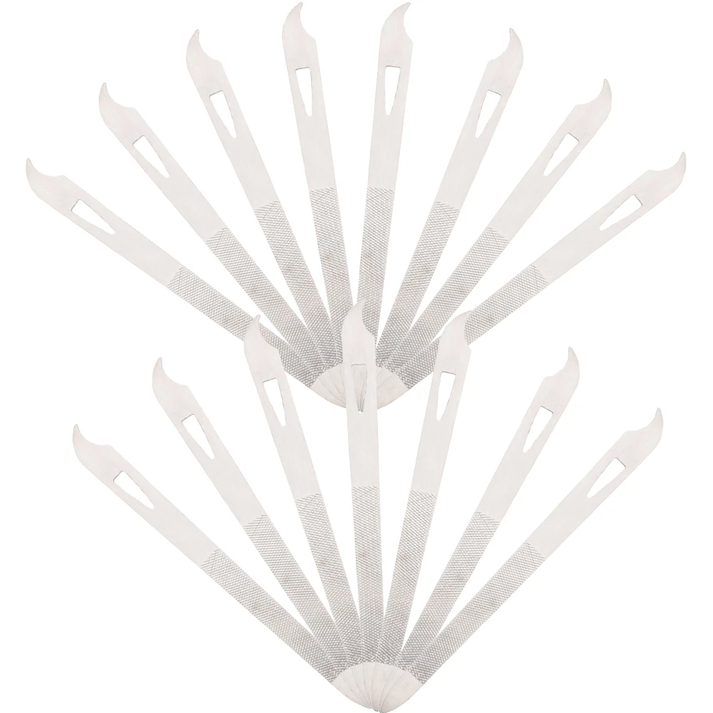 

15pcs Manicure Files Fingernail Polishing Tools Double Sided Alloy Metal File Set Nail Care Salon Repair Art Trimmers Household