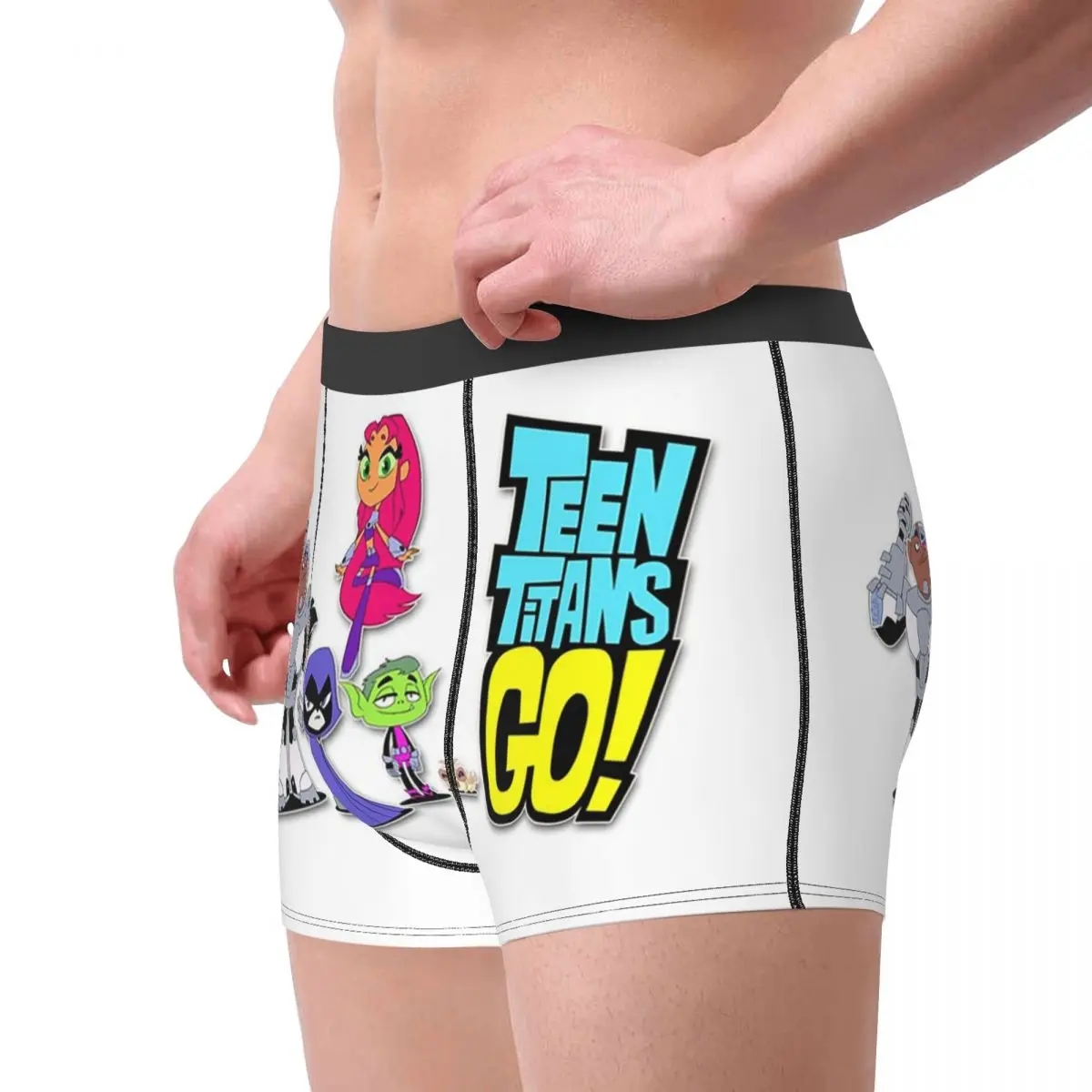 Трусы-боксеры, шорты для подростков, трусы для подростков Go Raven, мужские вентилируемые трусы для Homme, мужской подарок бойфренду