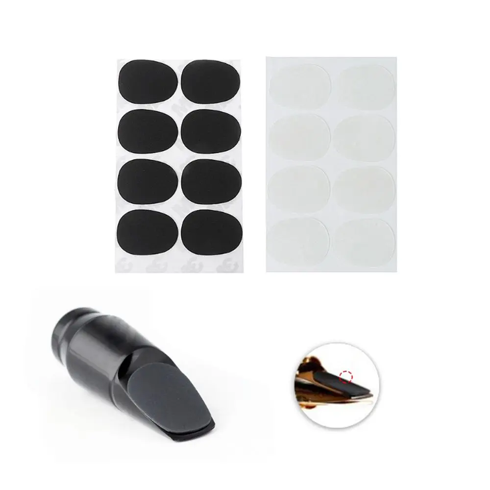 Woodwind Musical Adhesive 0.8 mm Accessories Mouthpiece Patches Saxophone Tooth Pads Mouthpiece Pads Sax Mouthpiece Cushions