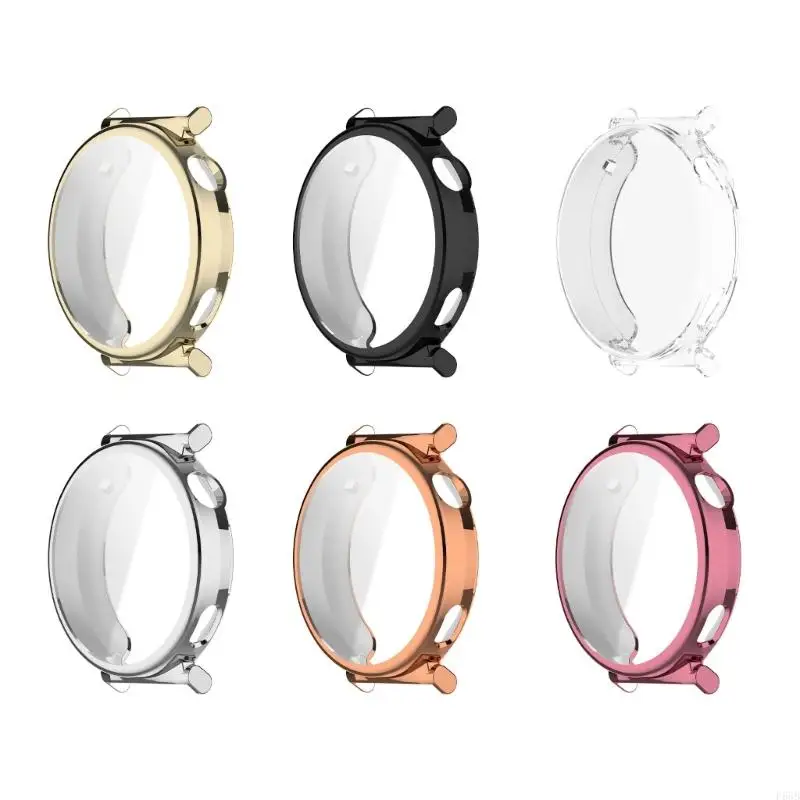 F68B Smartwatch Cover Case for Watch GT5 41MM Scratchproof Full Coverage Housing Scratchproof Protector Bumper Shell