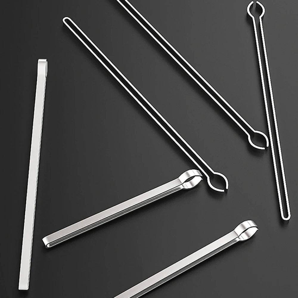 300pcs Metal Watch Band Link Pins Bar Stainless Steel Strap Repair Tools 0.8/0.9/1.0mm Accessories