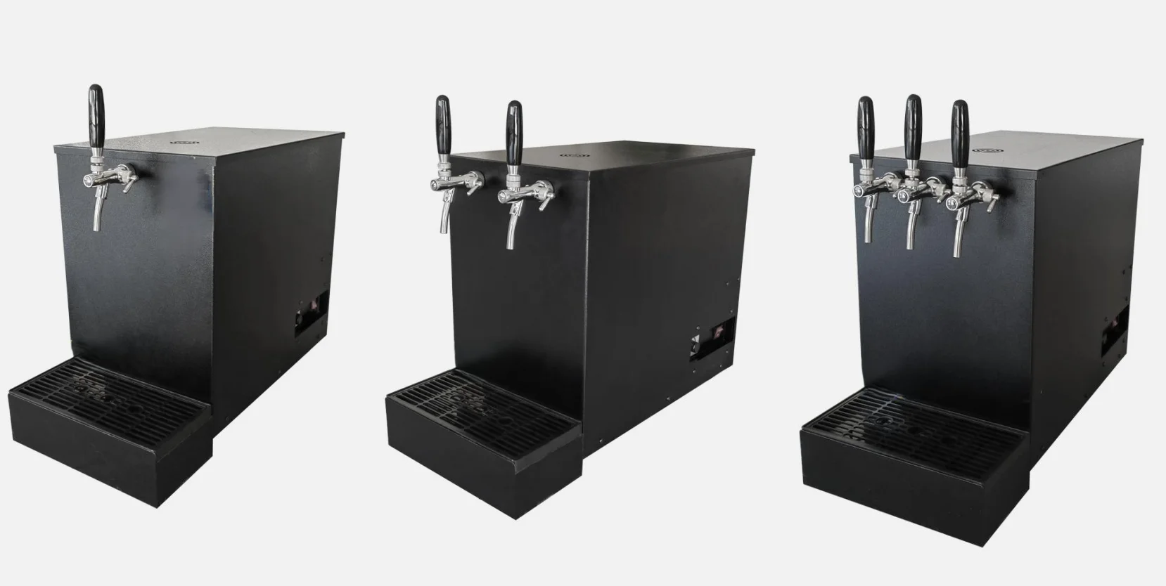 

2-Tap Tabletop Beer Kegerator Counter Top Beer Cooler Dispenser Machine