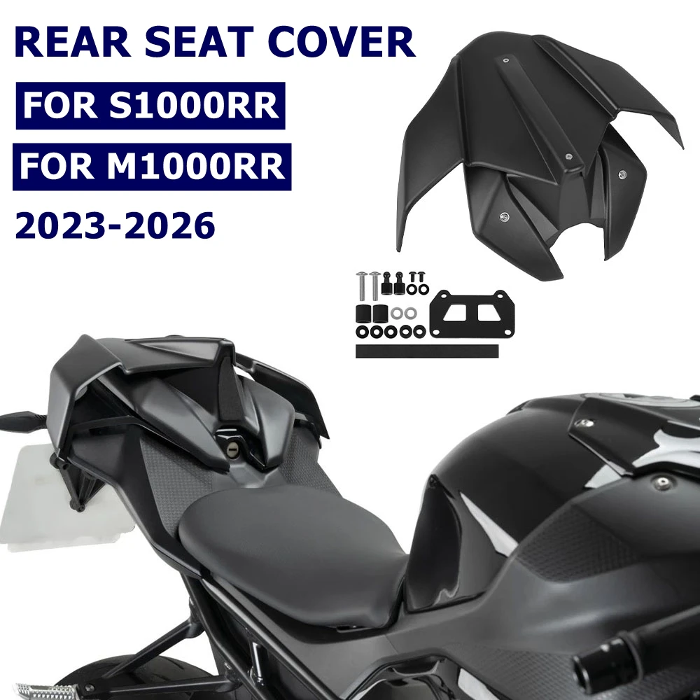 

For BMW S1000RR M1000RR 2023-2026 S1000 M1000 S 1000 RR Motorcycle Rear Seat Cover Solo Seat Cowl Fairing Cowl Hump Accessories