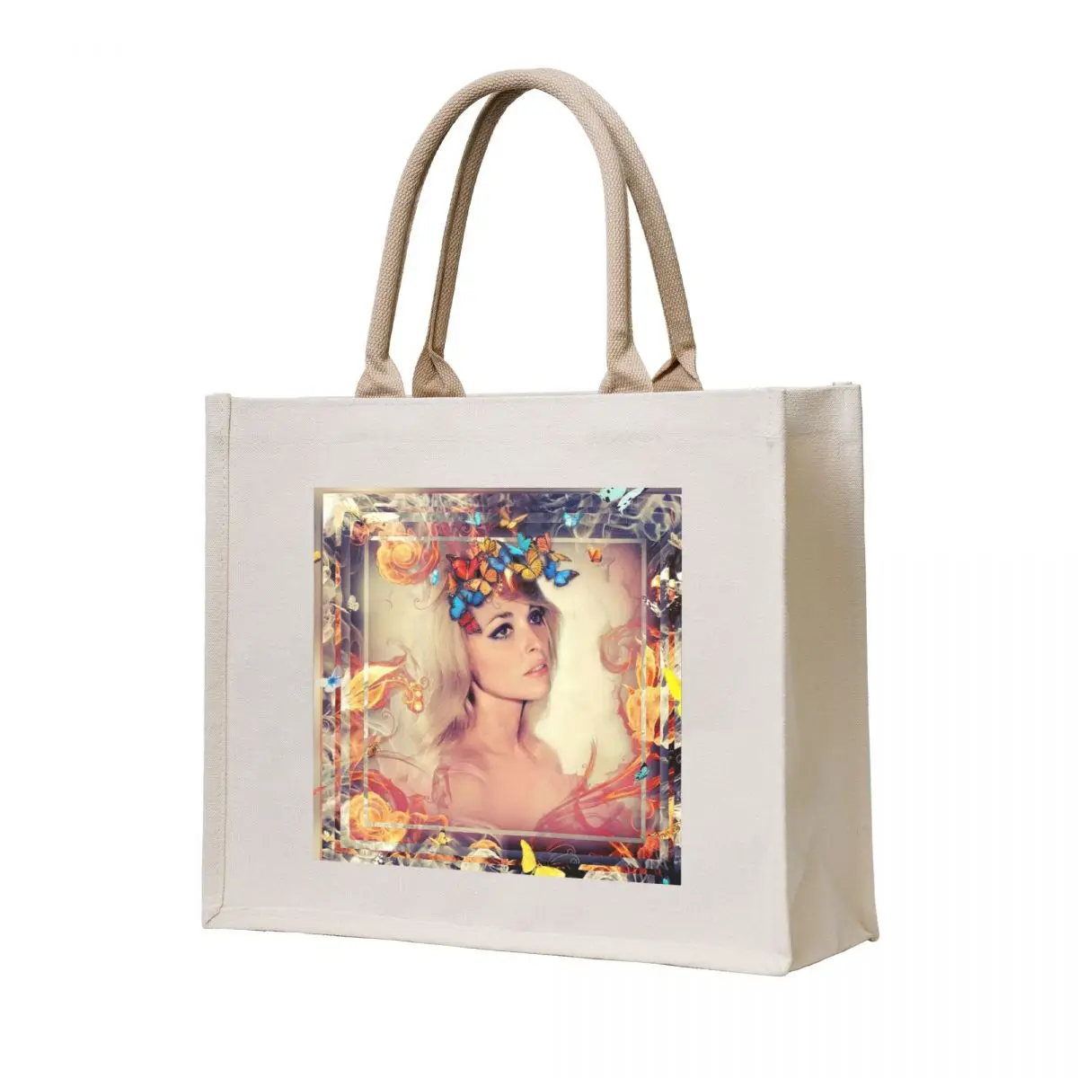 Sharon Tate Box Of Love Tote Bag foldable reusable bag Gift bags canvas tote bag tote bags aesthetic