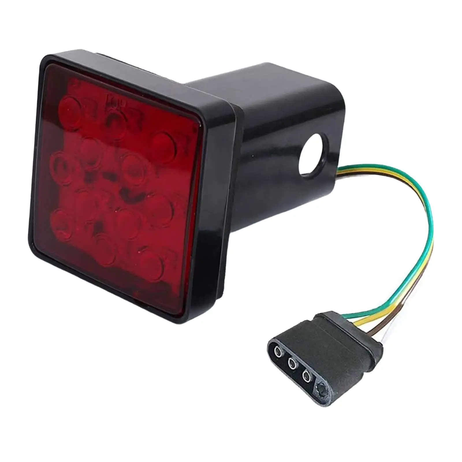 

Trailer LED Brake Tail Light Easy to Install Professional Replace 12V Square