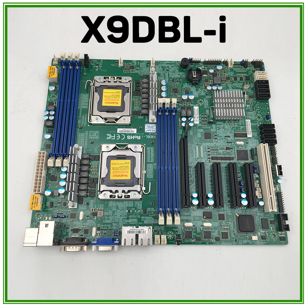 X9DBL-i For Supermicro Motherboard Support Processor E5-2400 V2 LGA1356 DDR3 8x SATA2 And 2x SATA3 Ports