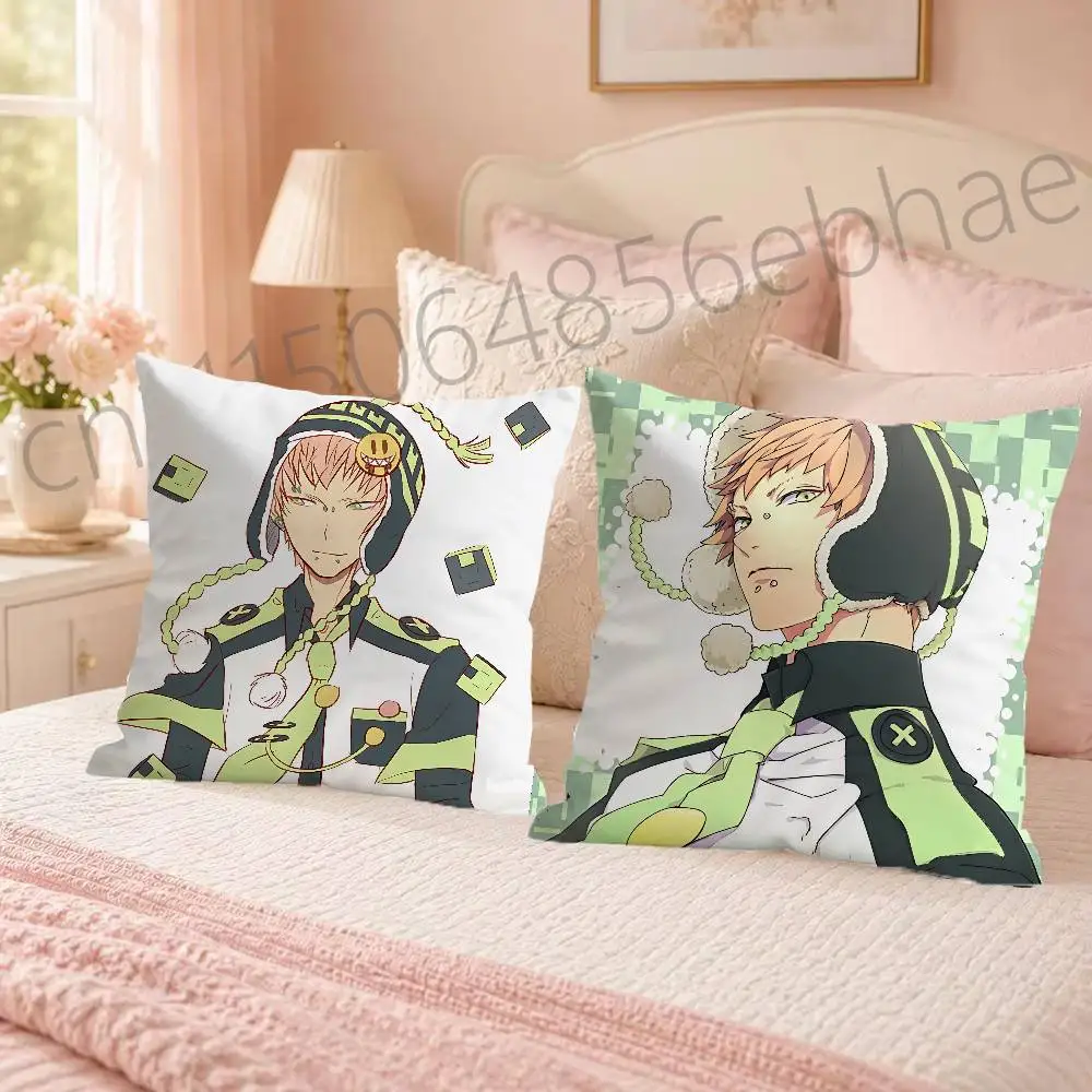 FOR Noiz DRAMAtical Murder Pillow Case Comfy Pillow Cover Cute Funny Pillowcases For Sofa Car Home Decor