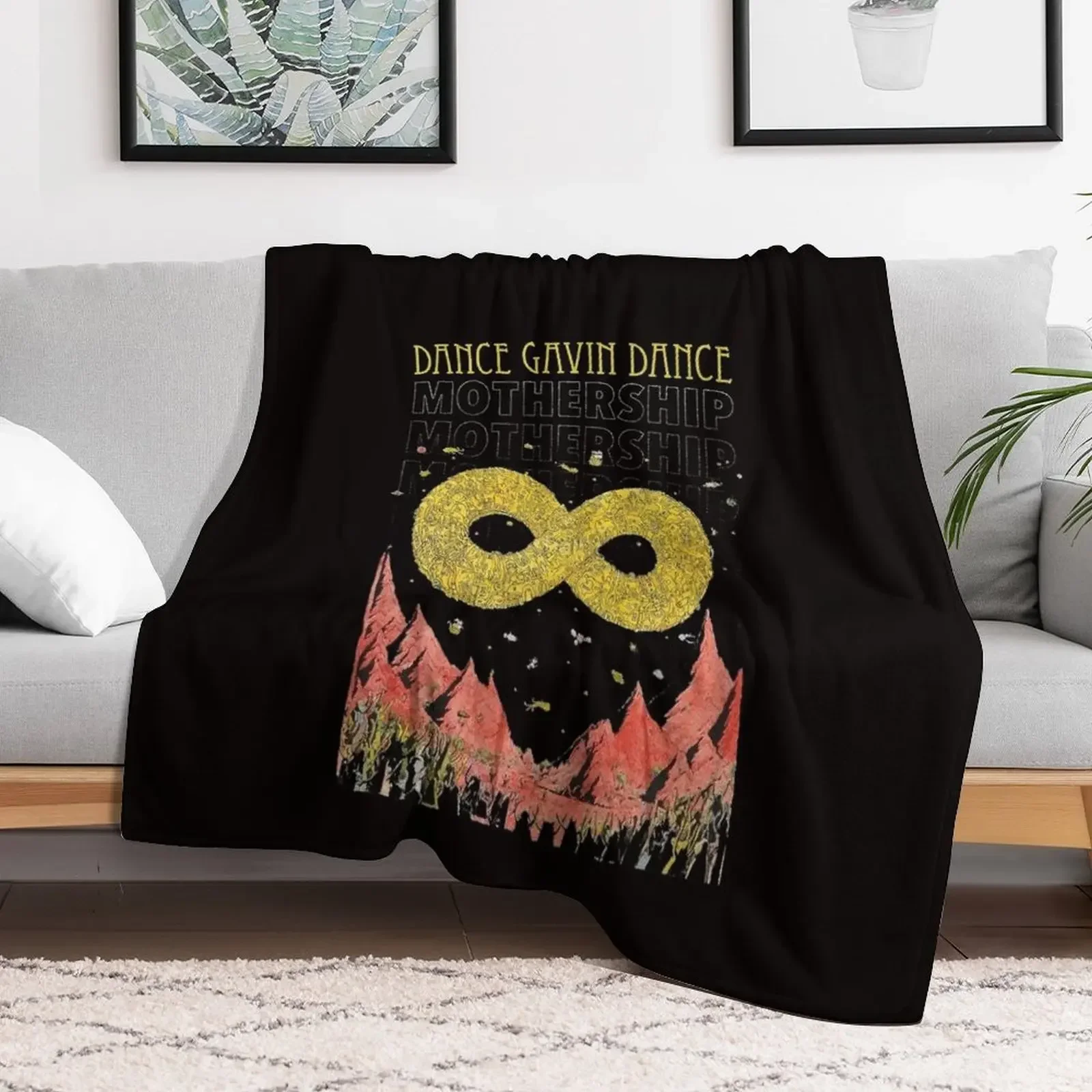 

dance gavin dance merch - Mothership - dance gavin Throw Blanket Blankets For Bed manga For Decorative Sofa Blankets
