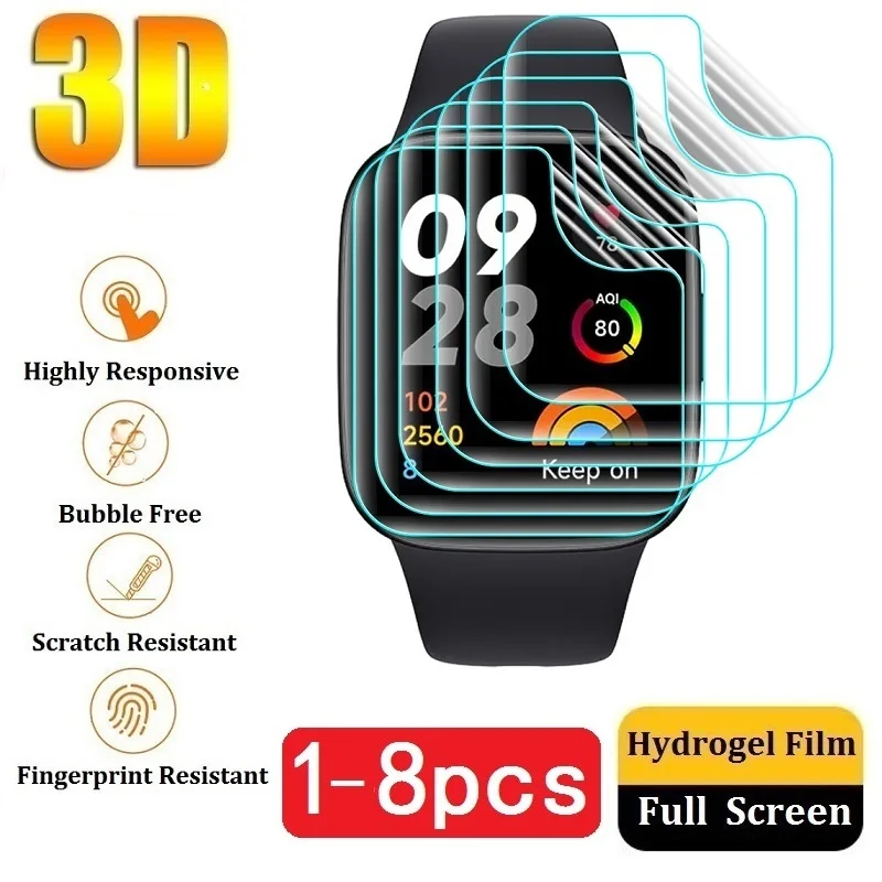 Protector Film for Redmi Watch 4 3 2 Lite Screen Protector for Redmi Watch 4 3 2 Lite Film Foil Protection Not Tempered Glass