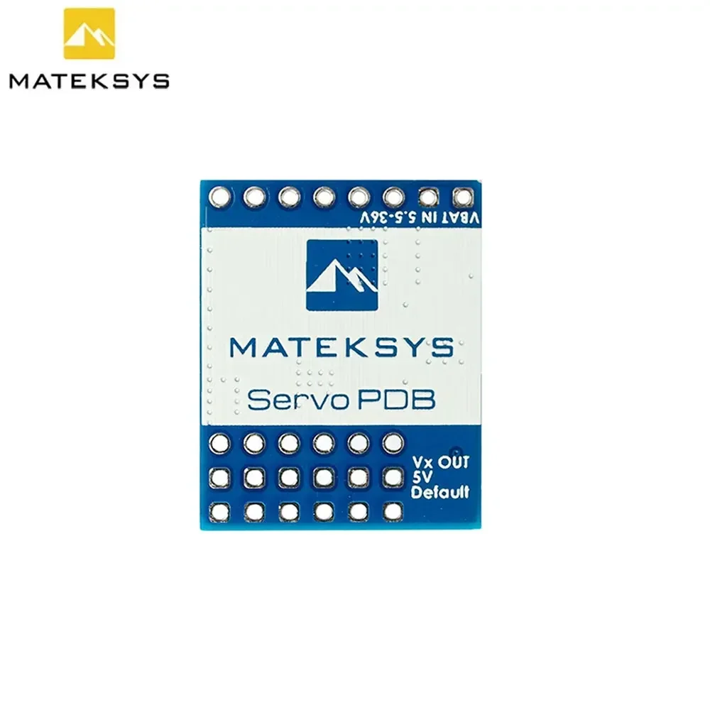 Matek PDB: 5,5–36 V Eingang, 5–8,2 V einstellbares BEC für FPV-Drohnen – Stromverteilerplatine mit 5 V/6 V/7,2 V/8,2 V Ausgang