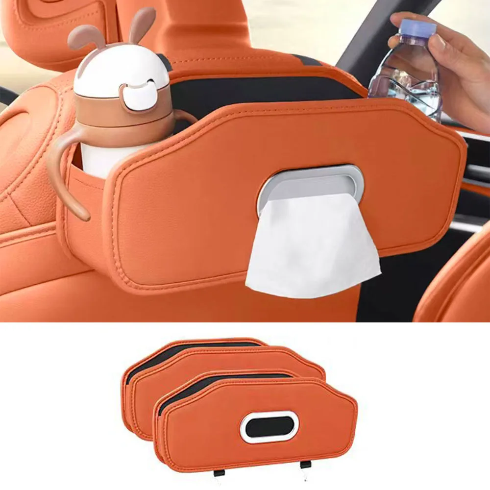 

Car Seat Back Storage Box Tissue Boxstorage Box Water Cup Holder Fit For Equation Leopard Titanium 7