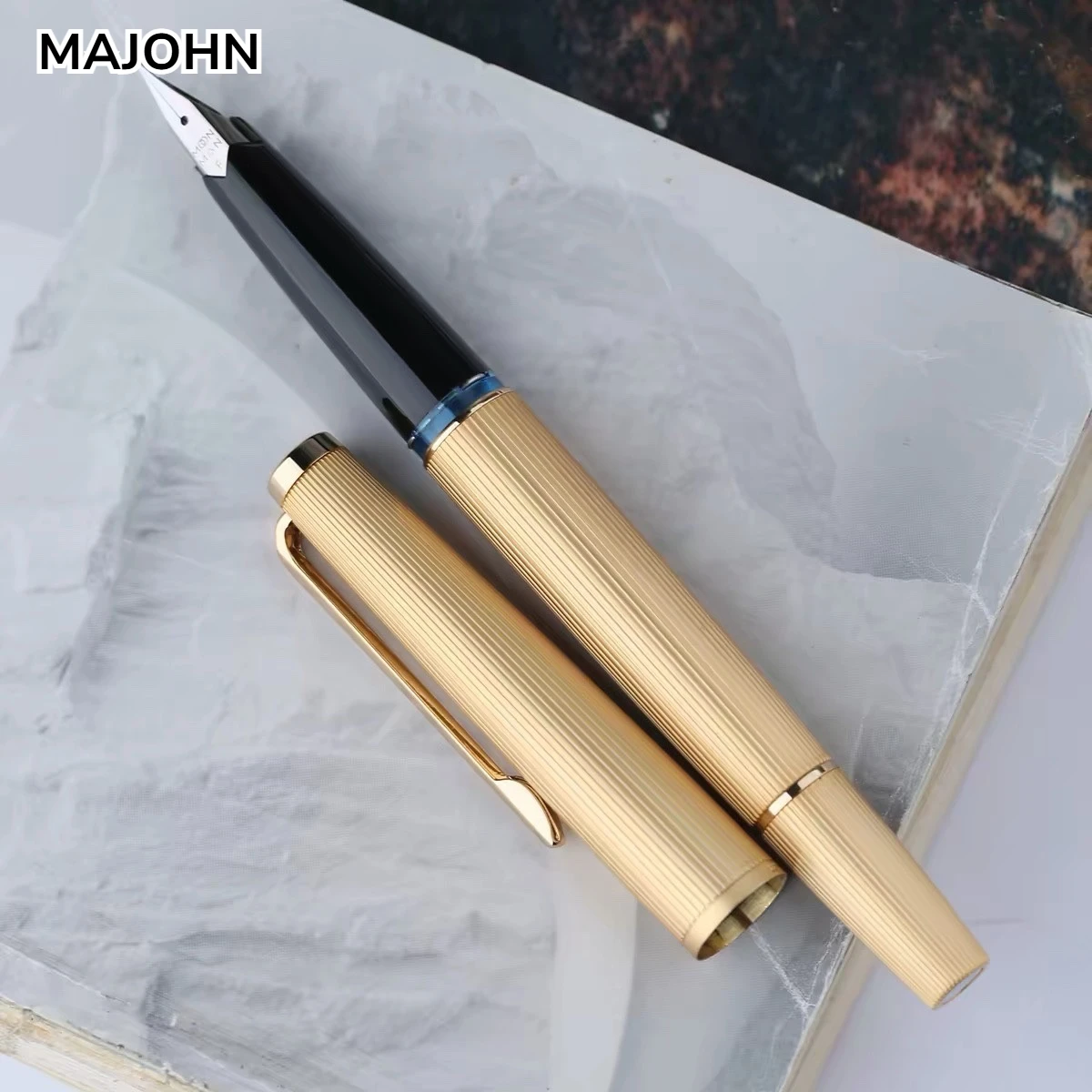 majohn-b32-series-fountain-pen-mini-classic-short-steel-f-nib-portable-pocket-pen-pk-jinhao-59-school-office-supplies-stationery