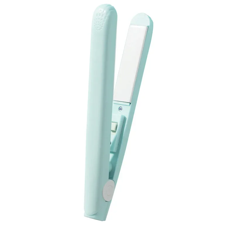 มินิแบบพกพาขนาดเล็ก Splint ผมตรงผมหยิก Dual-use Air Bangs ความร้อนอย่างรวดเร็วอุณหภูมิคงที่การเดินทางเพื่อธุรกิจ