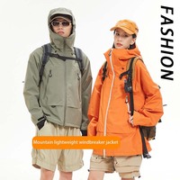 New Men Waterproof Hiking Jacket Women Windproof Sports Coat High Quality Hooded Jacket Outdoor Ride Climbing Running Jacket