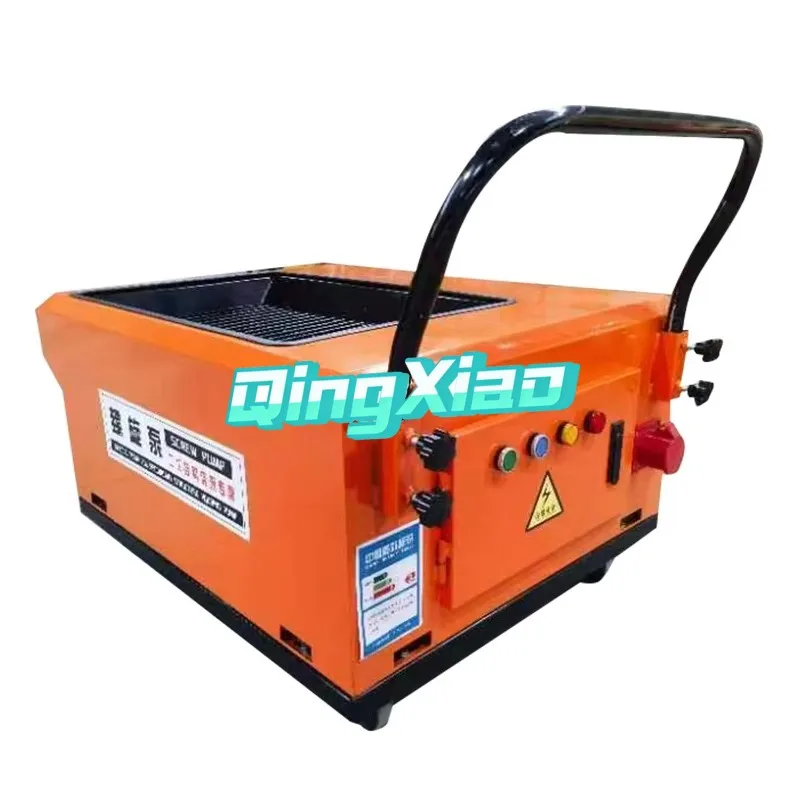 380V New Secondary Structure Screw Pump Fine Stone Concrete  Mortar Conveying  Horizontal 13m Vertical 10m CE Certified In Stock view 3