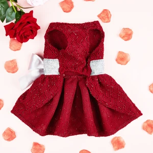 Elegantes Tutu -Kleid für kleine Hunde, Tierkleidung, Premium -Prinzessinkleid mit Bug, Hundefantasie, Haustierkleidung 10 Hauptverkauf Tutu Hund - №4