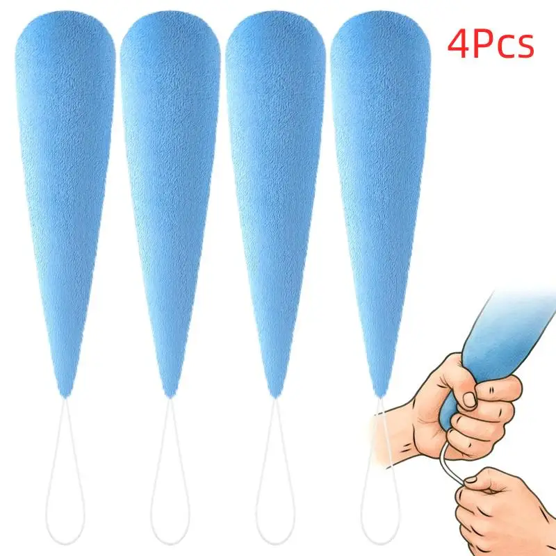 4Pcs Finger Contracture Prevention Tool Carrot Hand Contracture Cushion Pillow Palm Grips Finger Rehabilitation Training Device