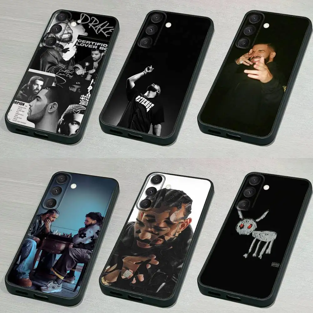 

D-Drake-es Phone Case For Samsung S 25,24,23,22,30,21,10,9,Ultra,Plus,Lite,FE,4,5G Black Soft Case