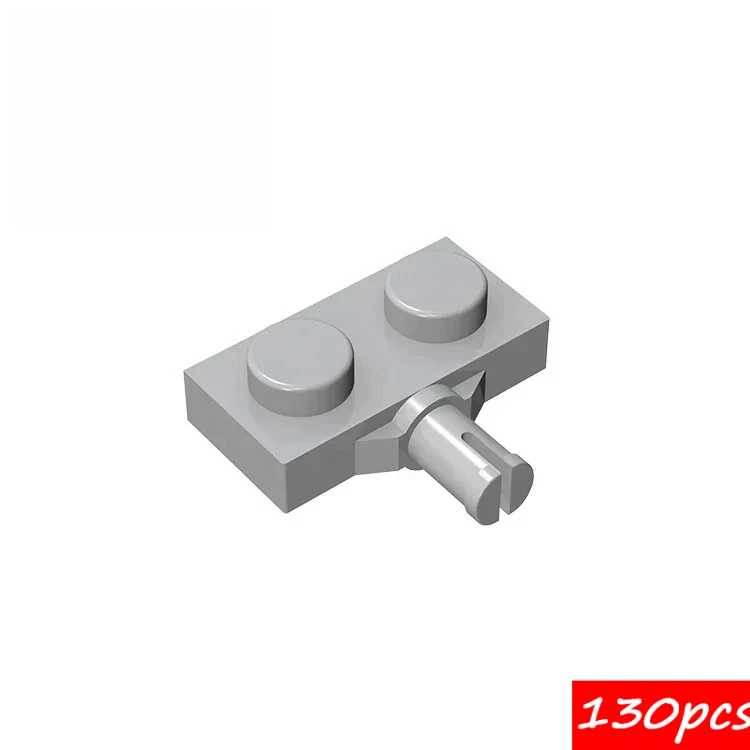 130 قطعة من مكعبات البناء عالية التقنية 21445، قطع تعديل 1×2، مجموعة مكعبات بناء قابلة للاستبدال، لعبة للأطفال