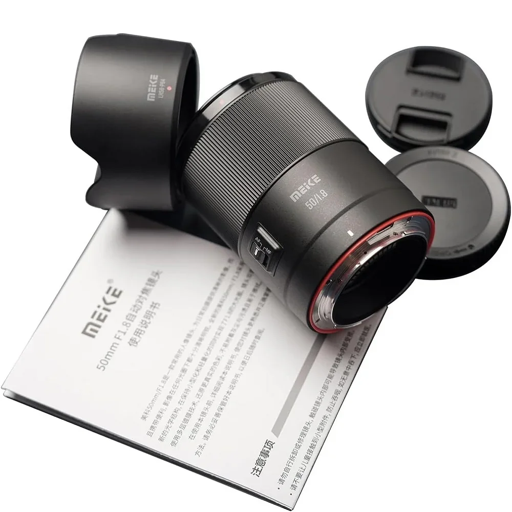 Meike 50 مللي متر f1.8 التركيز التلقائي STM خطوة المحرك كامل الإطار صورة عدسة لباناسونيك لوميكس/لايكا/سيجما L-Mount كاميرا #5
