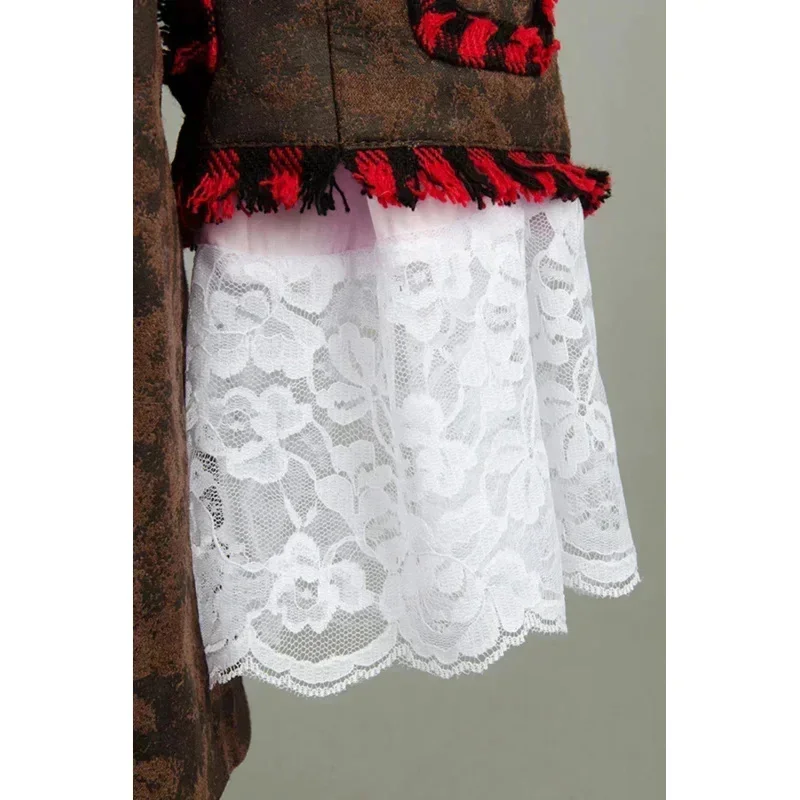 Alice Cosplay Johnny Depp como traje de Sombrerero Loco chaqueta pantalones corbata disfraz de Halloween para adulto traje completo