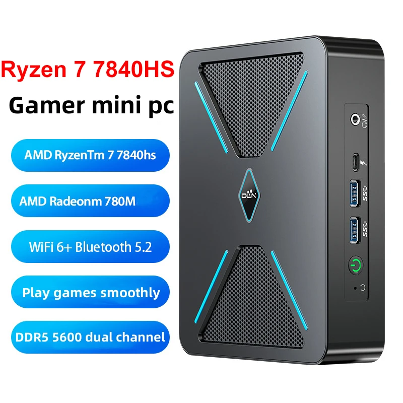 Test i opinie o komputerze SZBOX S7840 AMD Ryzen 7 7840HS – czy warto kupić?