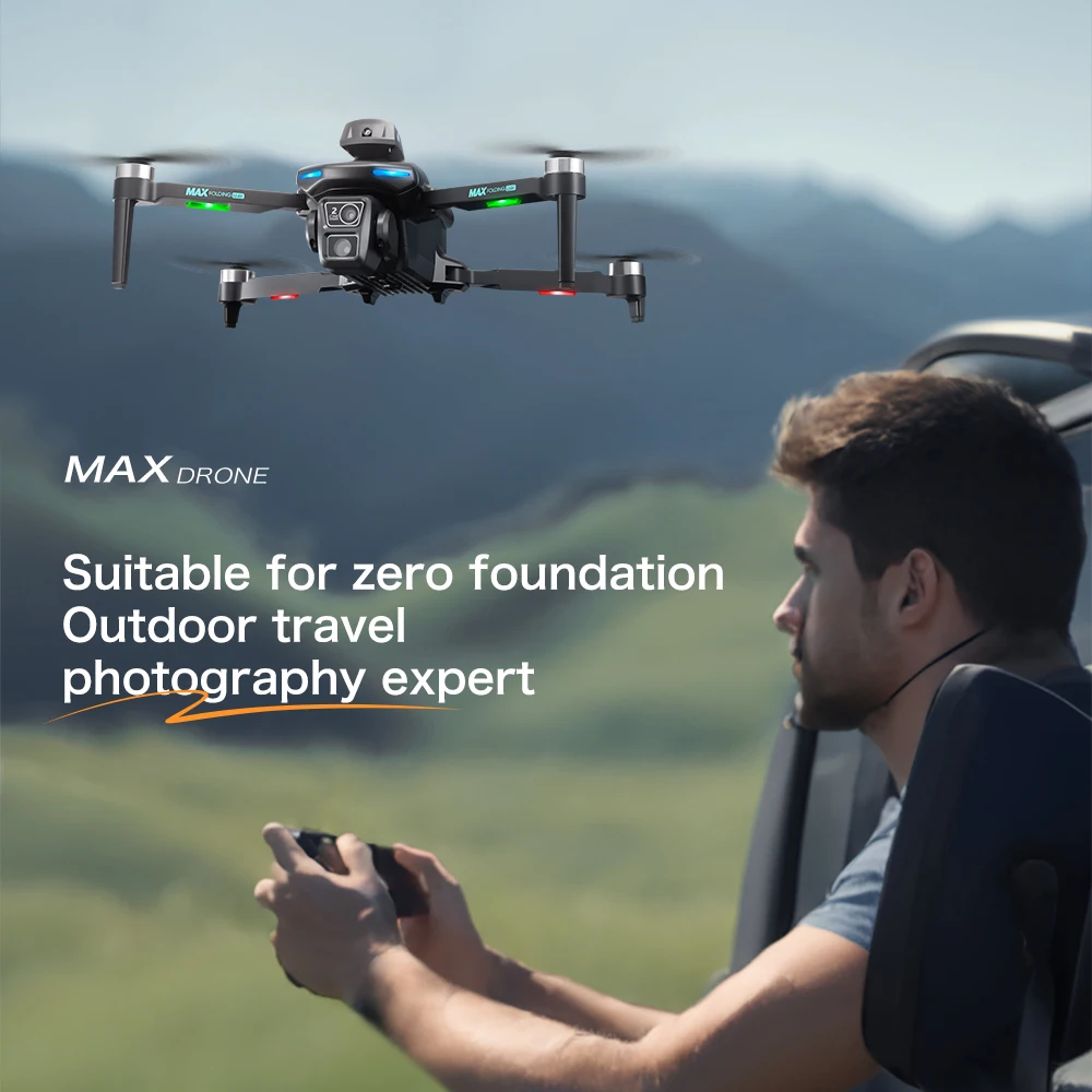 The XT606 unmanned aerial vehicle is equipped with high-definition dual-camera system, two large-capacity and long-lasting batteries. It features infrared laser for all-round obstacle avoidance, brushless motor with strong wind resistance, built-in filter