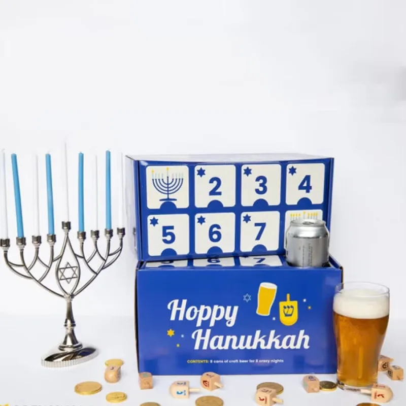 

Персонализация. Роскошная упаковка Адвент-календарь Коробка 10-дневного Рамадан Пустое вино Адвент-календарь