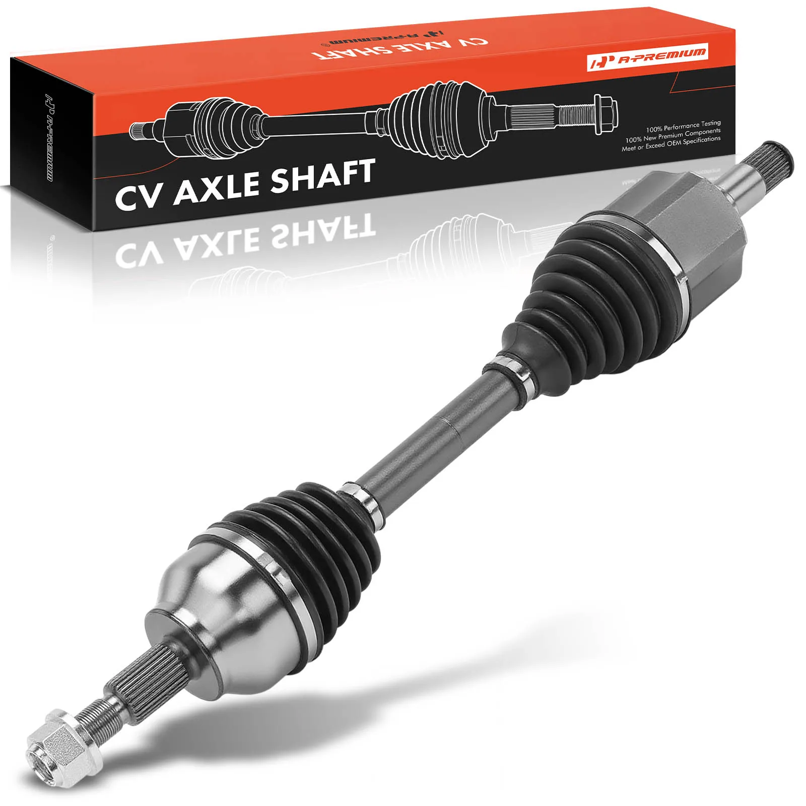 A-Premium Front Driver Side CV Axle Assembly for Ford Focus 2012-2018