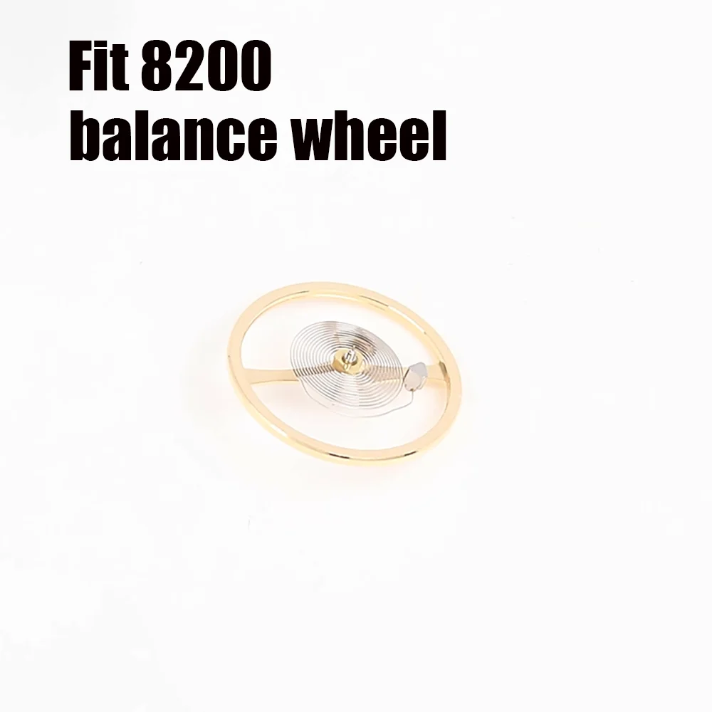 

Watch Movement Accessories For 8200 8215 8205 Movement Full Swing With Hairspring Watch Repair Parts Balance Wheel