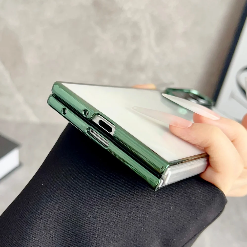 Transparente, weiche Silikonhülle für Samsung Galaxy Z Fold 8 7 6 5 5G, ultradünne, stoßfeste Schutzhülle für Z Fold7 – Detail 5