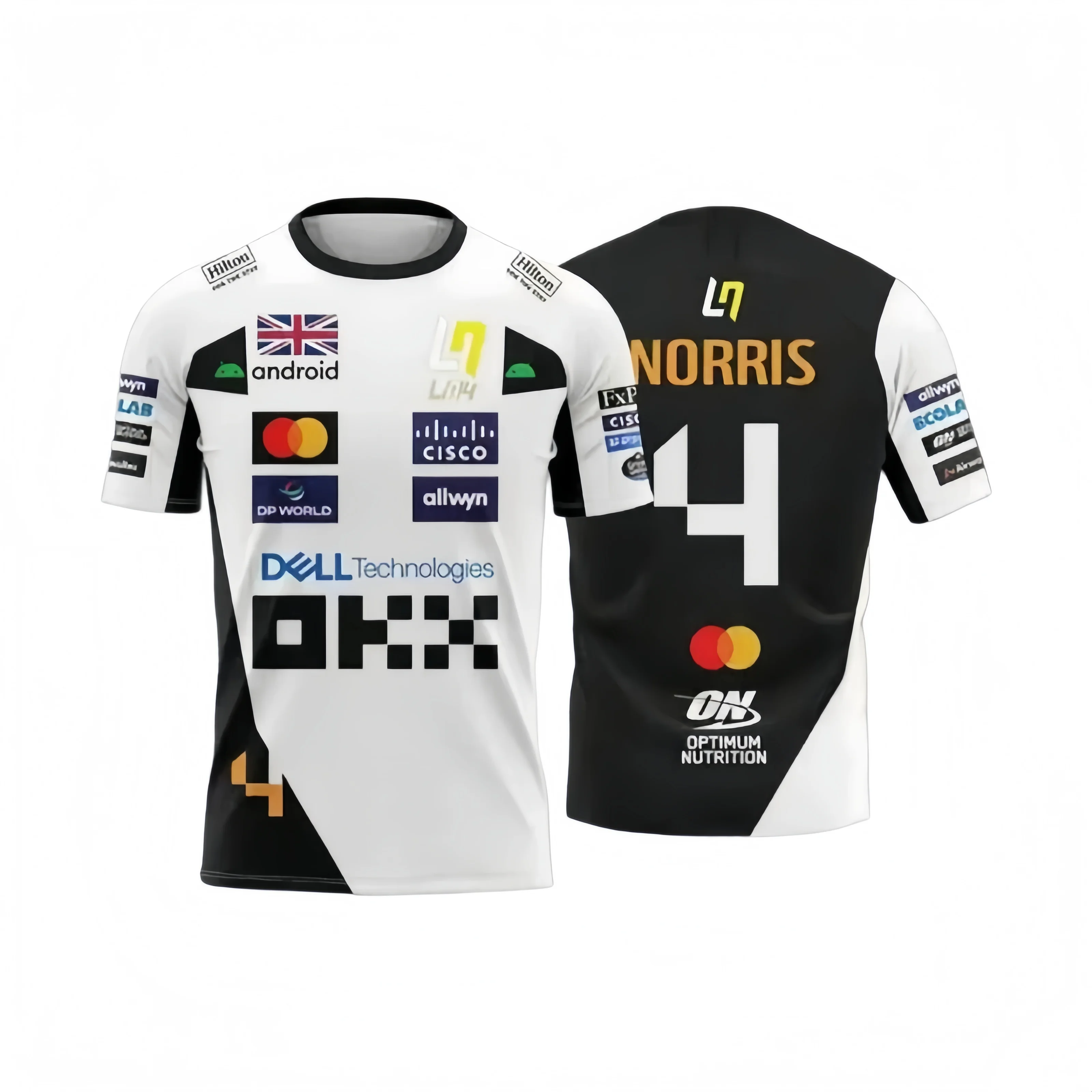 Men's Racing Inspired Short Sleeve T-Shirt 2026 Quick Dry Breathable Top Motorsport Fan Style Daily Outdoor Tee