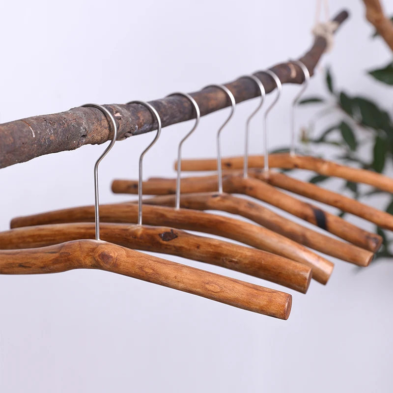 

Original Ecological Branch Hanger Home Solid Wood Clothing Store Creative Hanger for Clothes