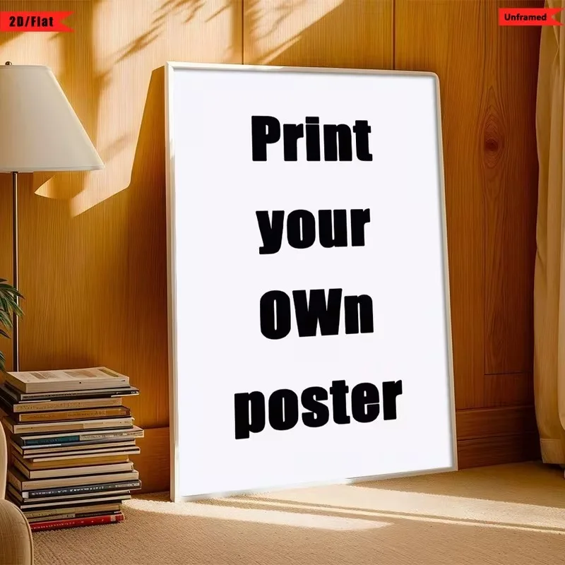 Custom Print Canvas Painting From Your Photos Wedding Birthday Poster Wall Art Decoration Pets Family Landscape Picture Decor image 3