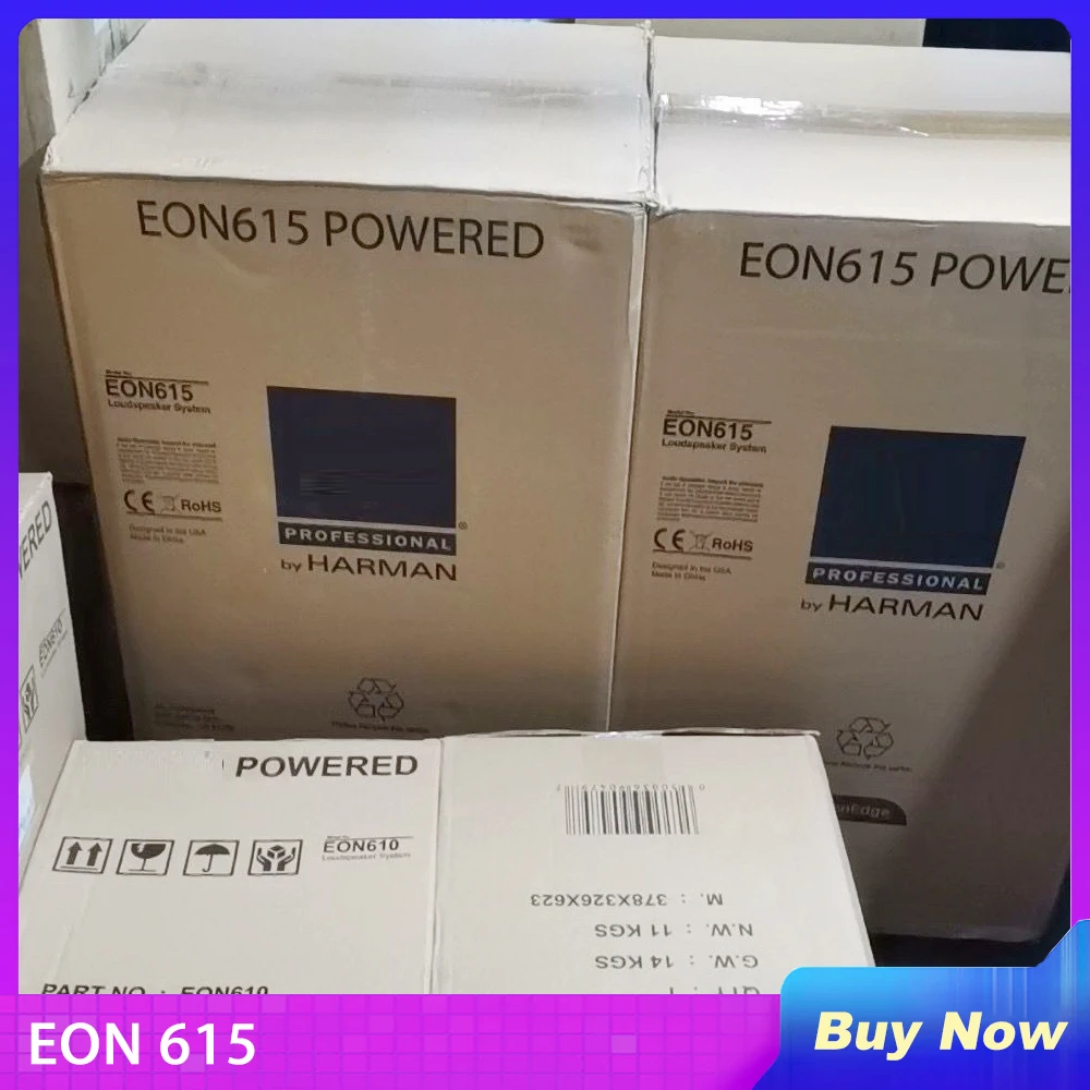 1PCS EON 615 For JBL 15 inches Active Portable Speaker EON615