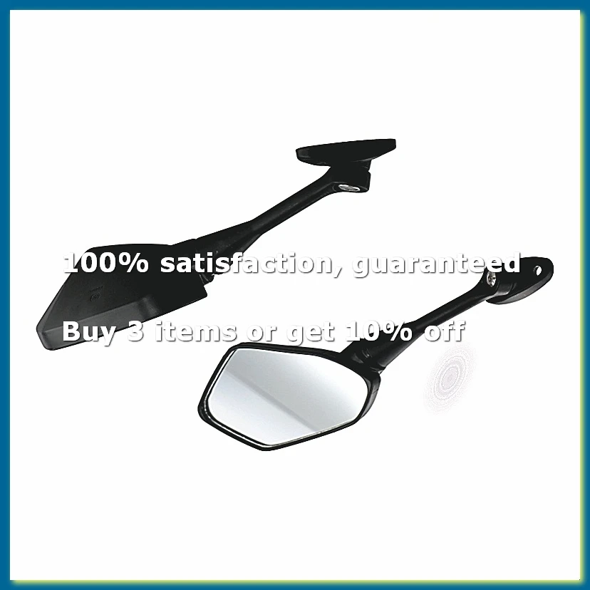 A49I-Motorcycle Rear View Mirror Motorcycle Parts for 600 F4 F4I 1999-2006 CBR900 CBR919 CBR929 CBR954 1998-2003