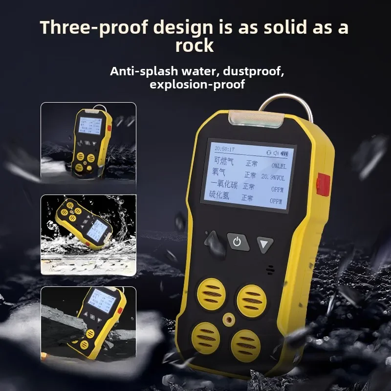 Four-in-one gas detector