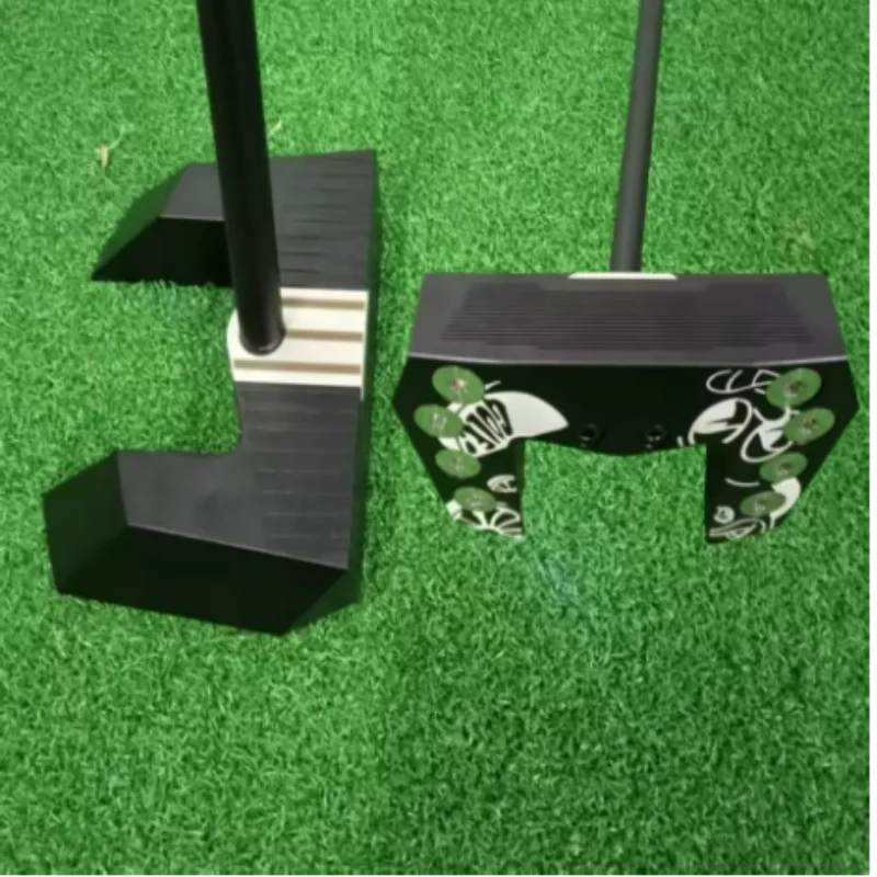 

Putter для гольфа Ventuskura ME-ZZ.1 2025 г., черные/зеленые/синие клюшки для гольфа, автоматическая клюшка для возврата лица балансировочной клюшки, с крышкой на голову,