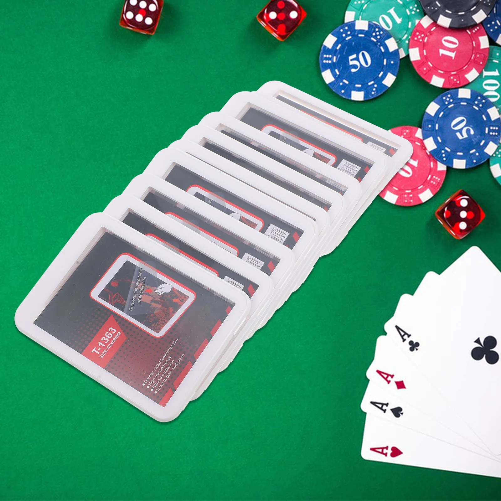 

10 шт. рукава для игровых карт, двухсторонние прозрачные жесткие пластиковые защитные держатели для торговых бейсбола, баскетбола