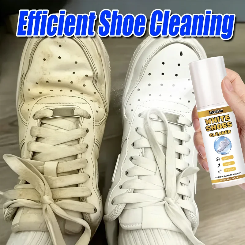 Farienne Shoe Renovation Spray 100ml - Powerful Yellowing Remover For White Sneakers, Quick Clean & Restore Brightness