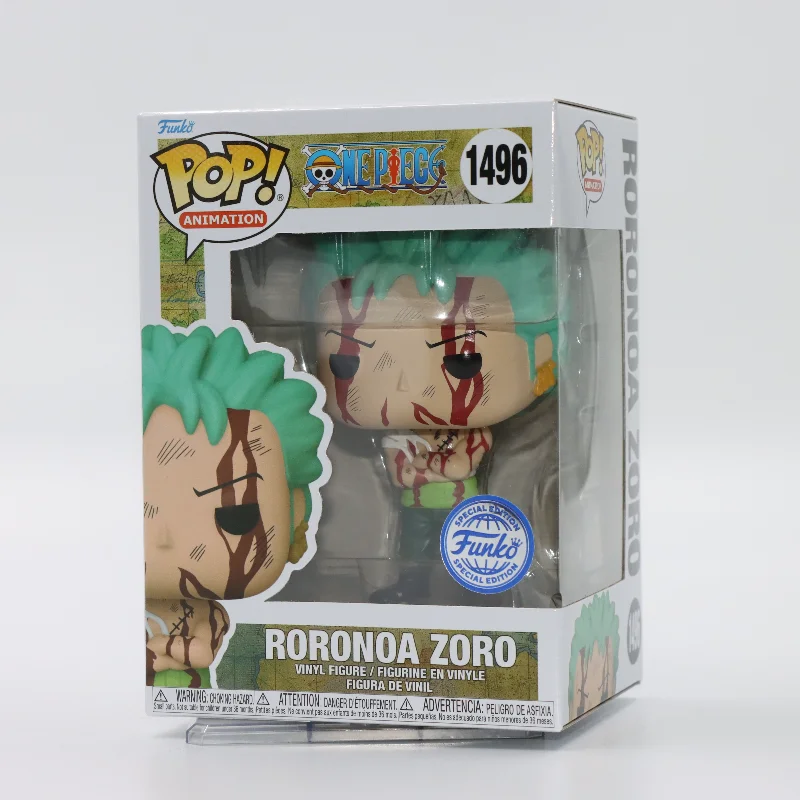 

Funko Pop Original One Piece Zoro Аниме Коллекционная фигурка, Аниме Фигурка Подарок для мальчиков и девочек День защиты детей