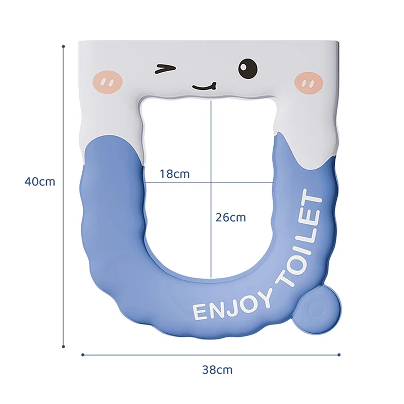 قابلة لإعادة الاستخدام غطاء مقعد المرحاض مقاوم للماء قابل للغسل غطاء منصات عدم الانزلاق غطاء مقعد المرحاض للمنزل السفر استخدام اكسسوارات الحمام